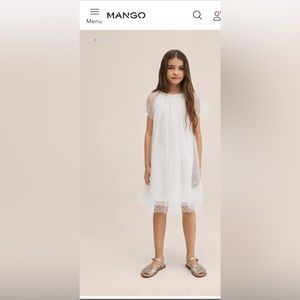 Mango Tulle Dress - Girls